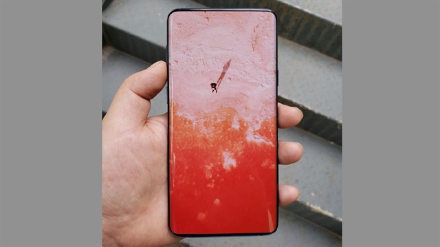 Galaxy S10'a ait olduğu belirtilen fotoğraf.