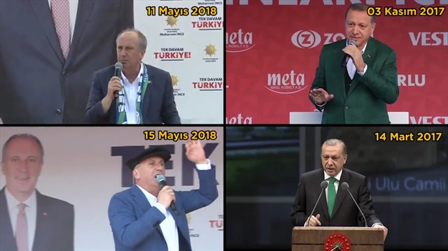 Muharrem İnce de Tayyip Erdoğan'ın izinden gidiyor