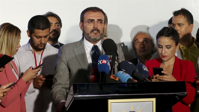 AK Party Spokesman Mahir Ünal 