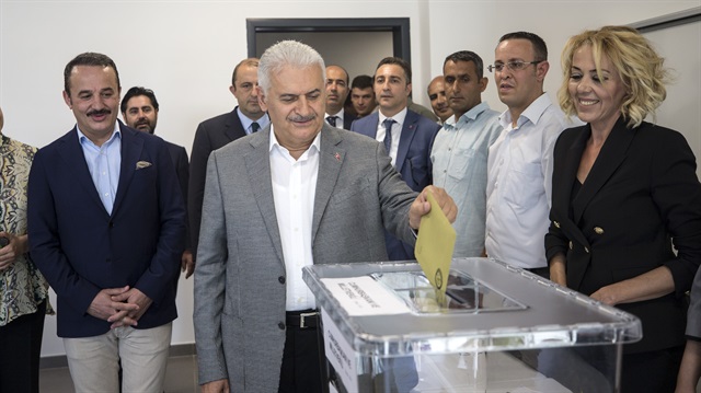 Turkish Prime Minister Binali Yıldırım