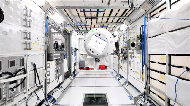 ISS'de görev alacak olan CIMON bu şekilde görünüyor.