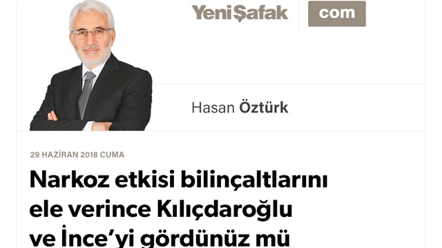 Narkoz etkisi bilinçaltlarını ele verince Kılıçdaroğlu ve İnce’yi gördünüz mü