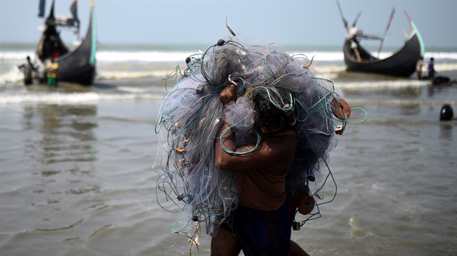 Monsoon flood cuts off Rohingya camp in Bangladesh