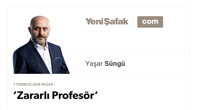 ‘Zararlı Profesör’