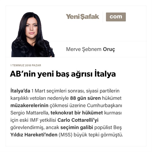 AB’nin yeni baş ağrısı İtalya