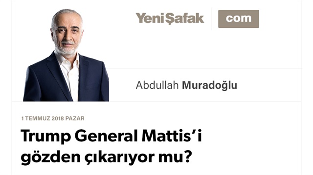Trump General Mattis’i gözden çıkarıyor mu?