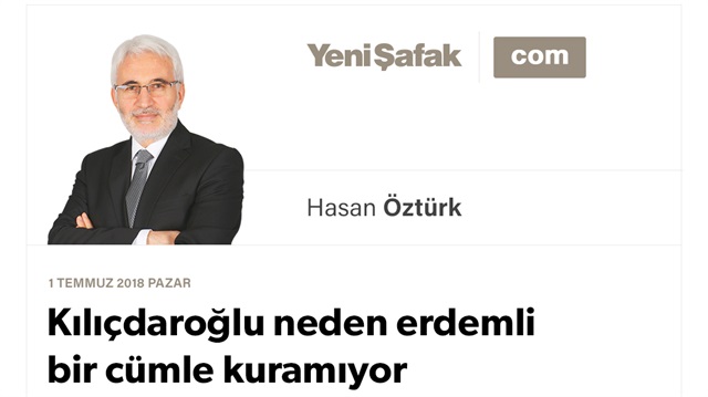 Kılıçdaroğlu neden erdemli bir cümle kuramıyor