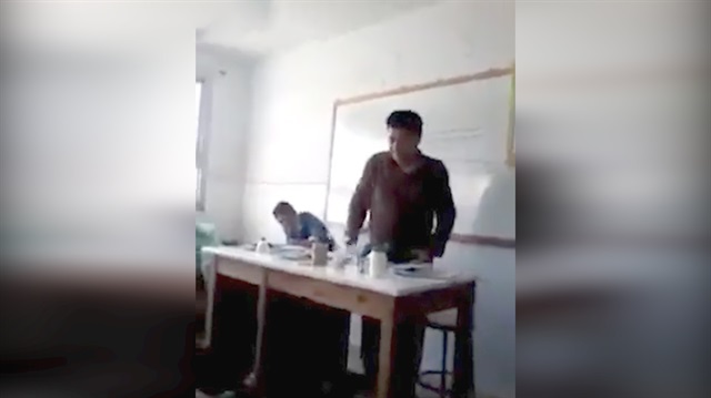 Sınıfta kimya deneyi faciayla bitti!