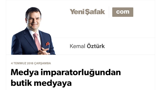 Medya imparatorluğundan butik medyaya