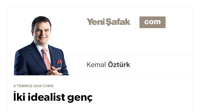 İki idealist genç