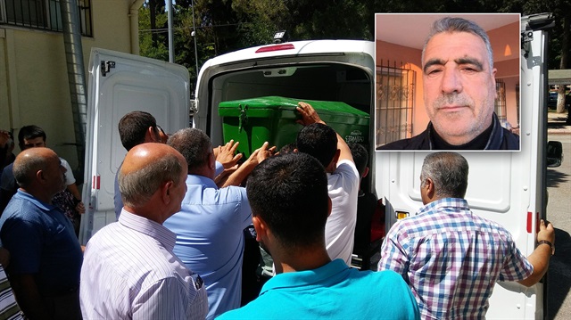 Eski MHP Gaziantep İl Başkanı Mehmet Altınbaş'ın naaşı hastane morguna kaldırıldı.