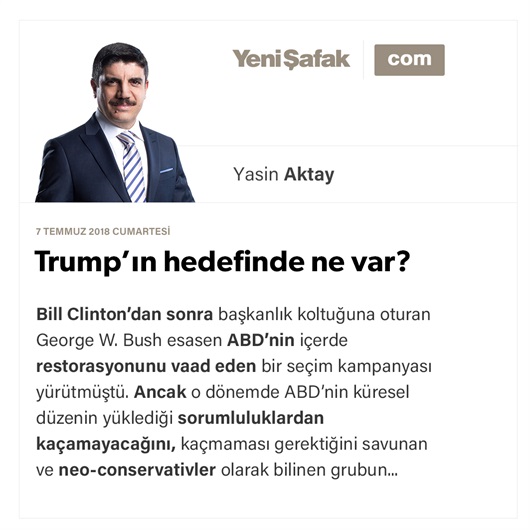 Trump’ın hedefinde ne var?
