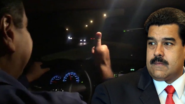 Madurodan Ankara yolculuğunda videolu mesaj