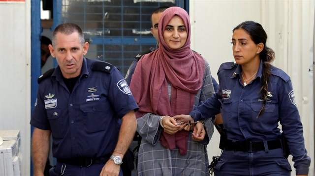 Haftalardır İsrail zindanlarında tutulan Ebru Özkan'ın ilk görüntüleri!