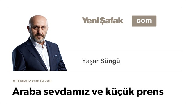 Araba sevdamız ve küçük prens