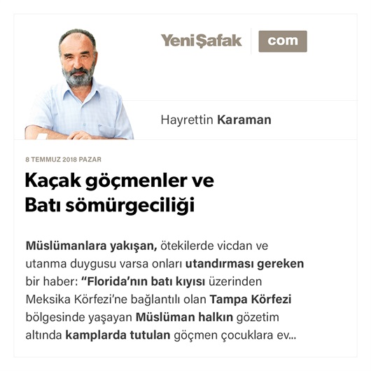 Kaçak göçmenler ve Batı sömürgeciliği