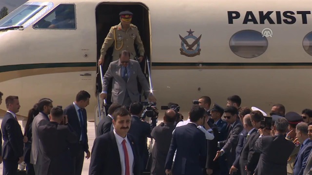 Pakistani President arrives in Ankara to attend Erdogan's inauguration