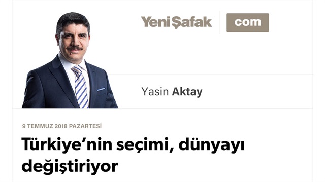 Türkiye’nin seçimi, dünyayı değiştiriyor