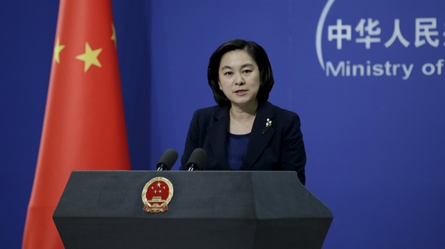 Hua Chunying, spokeswoman of China's Foreign Ministry.