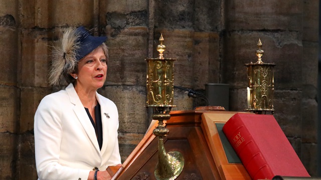 File photo: Britain's Prime Minister, Theresa May
