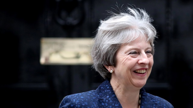 Britain's Prime Minister Theresa May
