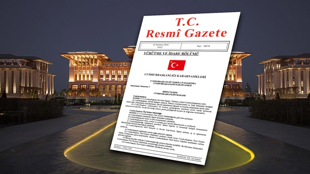 Cumhurbaşkanlığı Kararname Cumhurbaşkanlığı Kararname