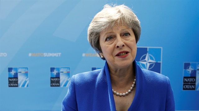 Britain's Prime Minister Theresa May