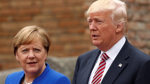Angela Merkel ve Donald Trump