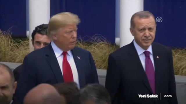 Erdoğan meets Trump at NATO summit