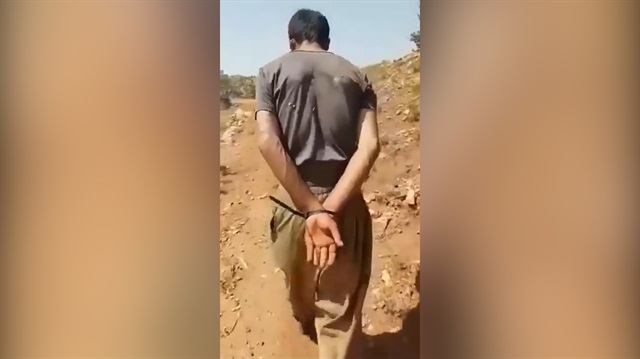 Mehmetçik PKKlı teröristi böyle paketledi!