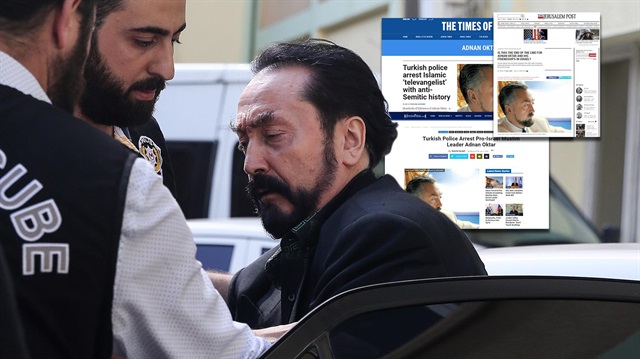 Adnan Oktar'ın gözaltına alınması İsrail basınında geniş yankı buldu.