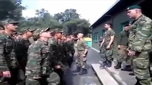 Yunan askerlerinden Türkiye'ye küstah sözler!