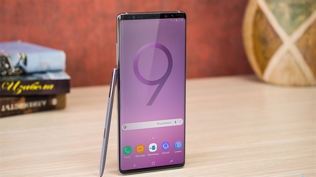 Samsung Note 9'un sızan görseli.