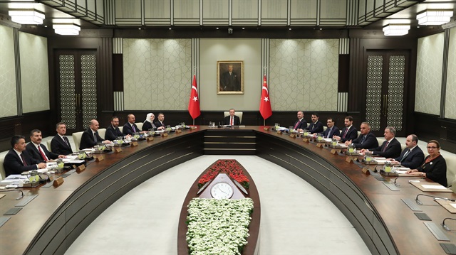 Kabine ilk kez toplandı