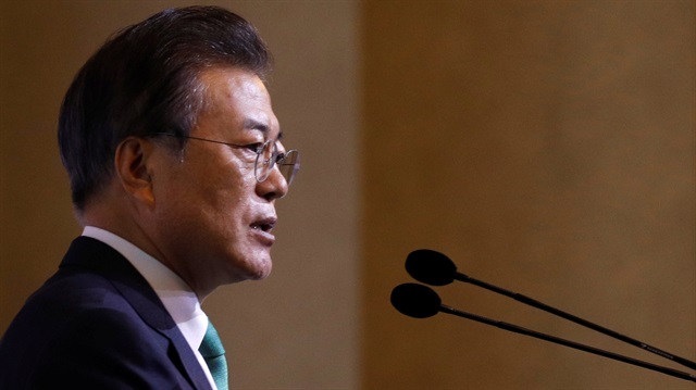 South Korea's President Moon Jae-in 