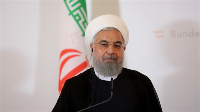 File Photo: Iranian President Hassan Rouhani in Austria