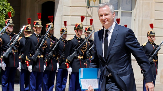 French Finance Minister Bruno Le Maire