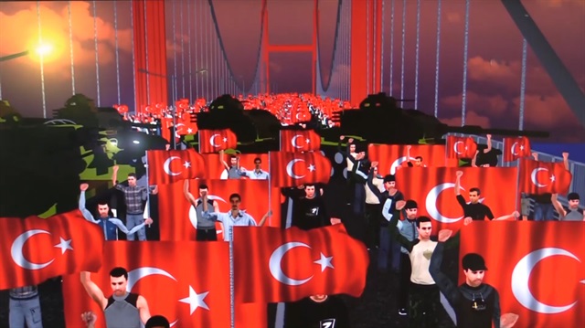 15 Temmuz Destanı'nı bir de böyle izleyin