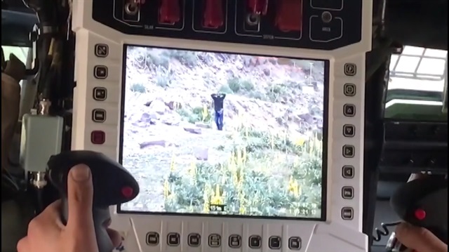 Teröristin paketlenme anı Kobra kamerasında