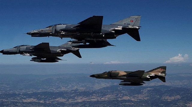 TSK'dan hava harekatı