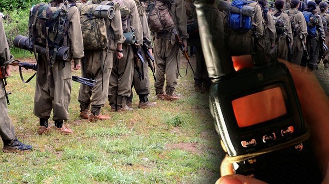 Köşeye sıkışan teröristlerin panik anları telsiz konuşmalarına yansıdı.
