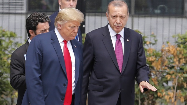 Turkish President Recep Tayyip Erdoğan and U.S. President Donald Trump