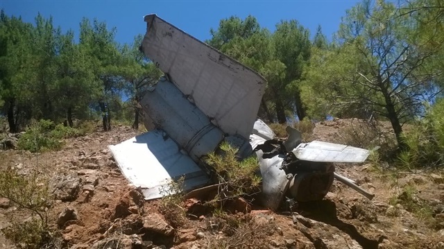 Gaziantep'te 'roket parçası' olduğu düşünülen enkaz bulundu.