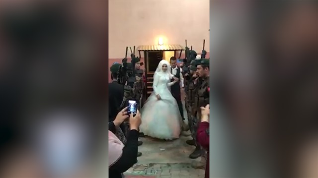 Böyle olur Özel Harekatçının düğünü