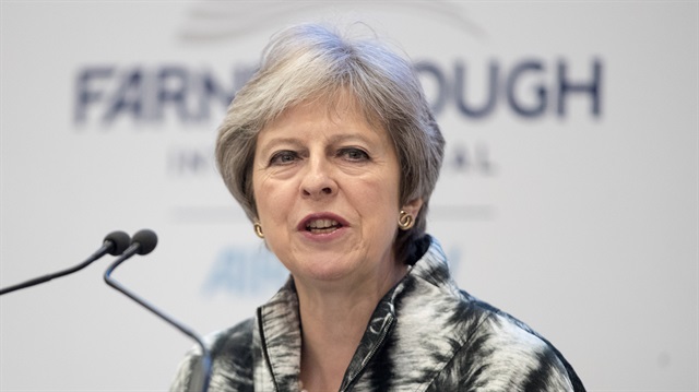 Britain's Prime Minister Theresa May