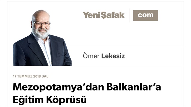 Mezopotamya’dan Balkanlar’a Eğitim Köprüsü