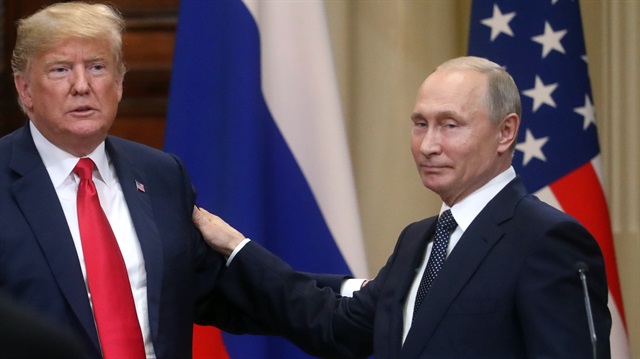 Vladimir Putin - Donald Trump basın toplantısı

