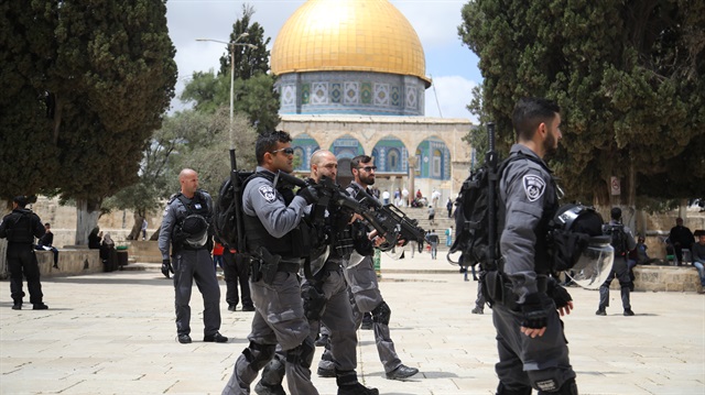Al-Aqsa Mosque Compound invaded by fanatic Jews

