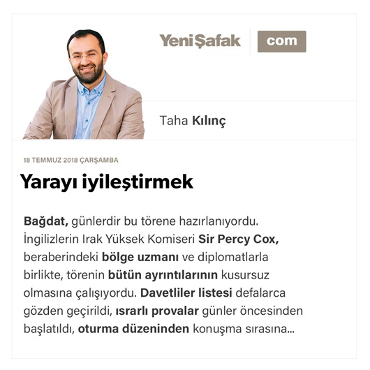 Yarayı iyileştirmek
