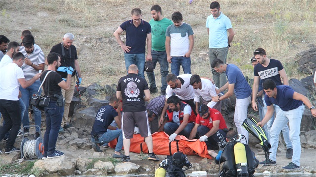 Ekipler İbrahim Tekbaş'ın cansız bedenine ulaştı.
